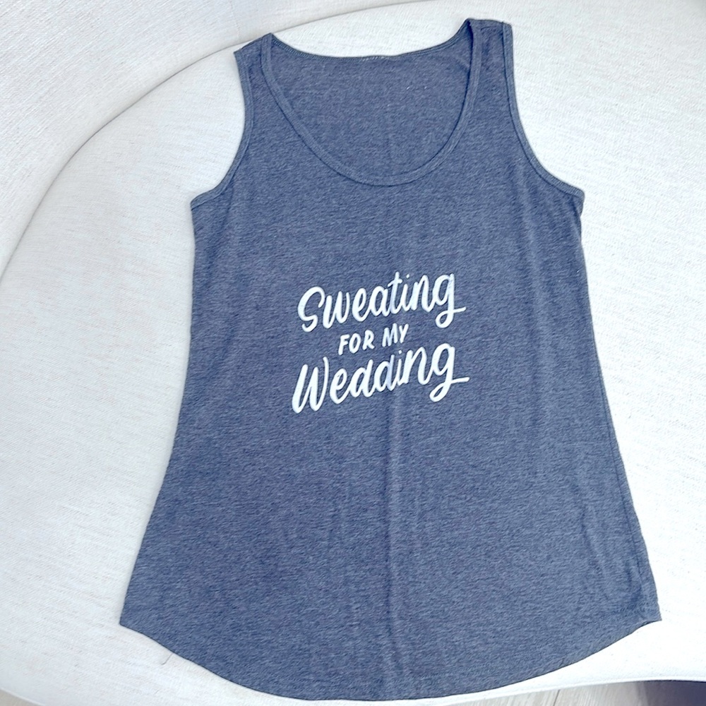 Sweating for my Wedding Tee